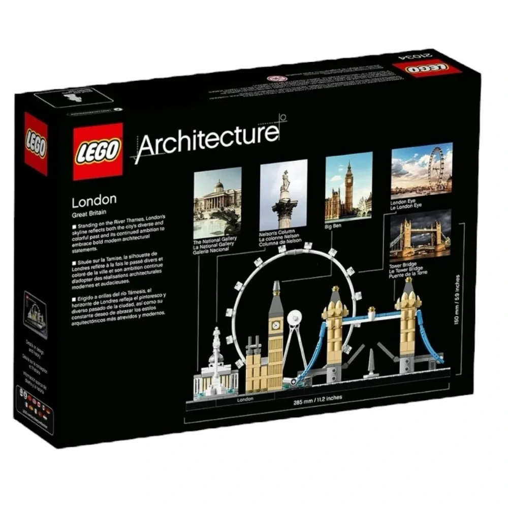 LEGO Architecture London Skyline Collection 21034 Building Set Model Kit NEW